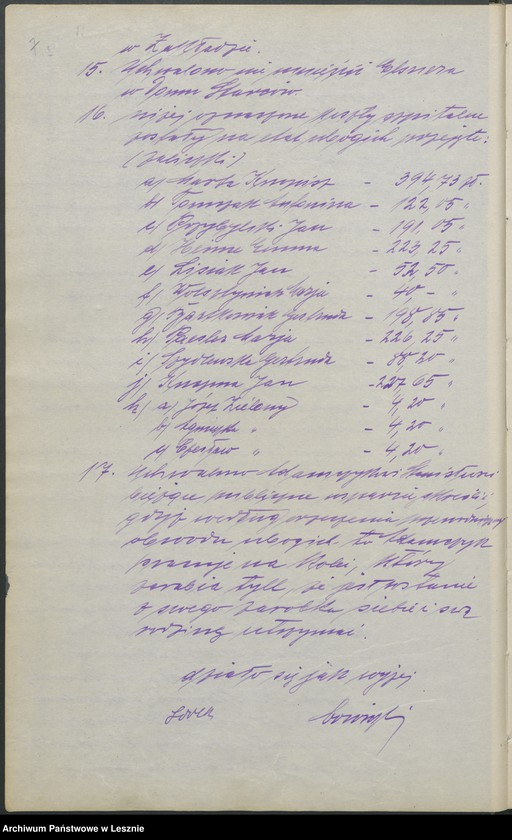 Obraz 10 z jednostki "[Protokolarz z posiedzeń Wydziału dla Spraw Ubogich i Gminnej Komisji Opieki Społecznej]"