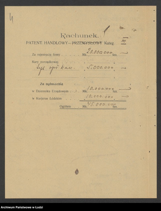 Obraz 6 z jednostki "Uszer Grynberg- drobna sprzedaż żelaza"