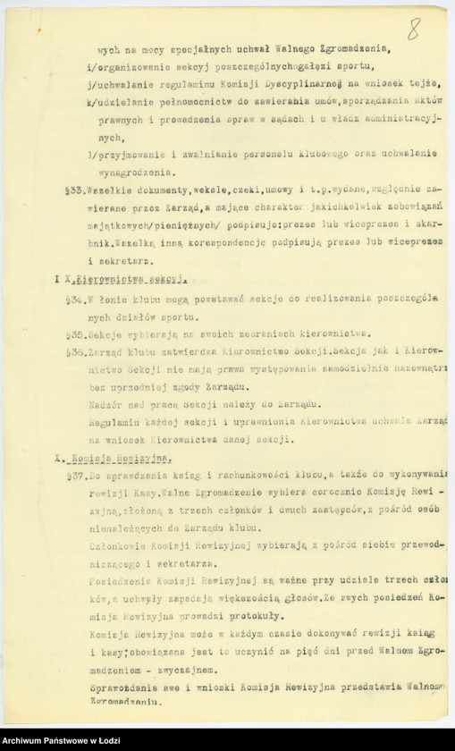 Obraz 11 z jednostki "Zydowski Klub Sportowy "Makabi" w Ozorkowie pow. łęczycki"