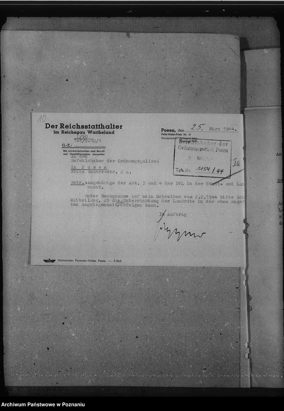 Obraz 14 z jednostki "Angehörige der Abteilung IV. und III. In der Landwacht"