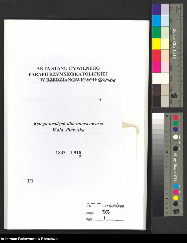 image.from.unit.number "Księga urodzeń dla miejscowości Wola Pławska"