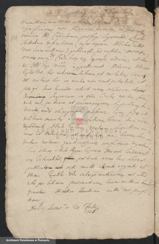 Obraz 15 z jednostki "Księga radziecka - korespondencja; język niemiecki, polski, łaciński"