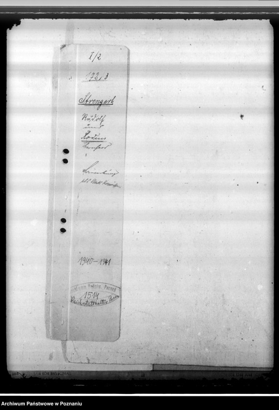 Obraz 4 z jednostki "Strengert, Rudolf und Rodius, Bernhard - Bewerbung als Amtskommissar"