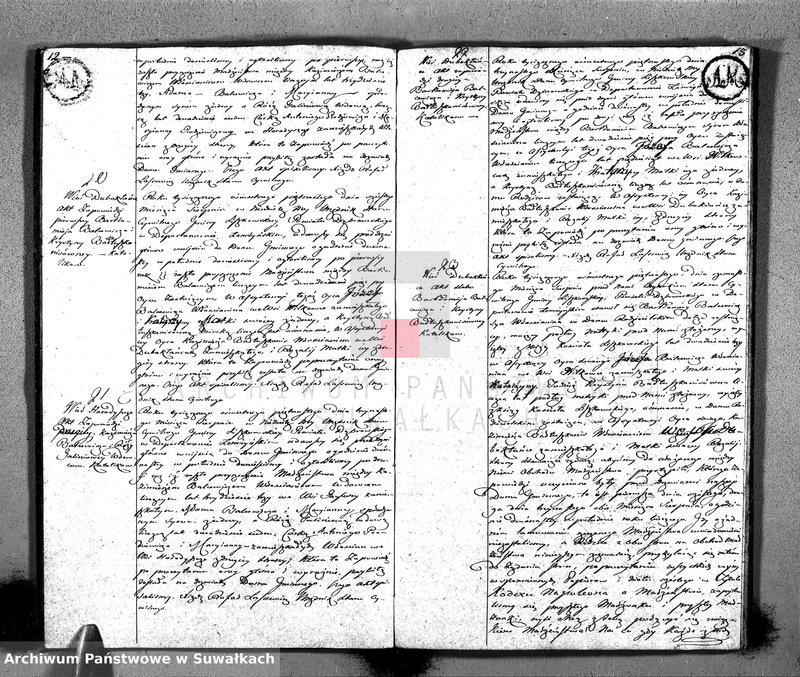 image.from.unit.number "Akta Cywilne Małżeństw Urzędnika Stanu Cywilnego Gminy Liszkowskiey w Roku 1815/16 spisane"