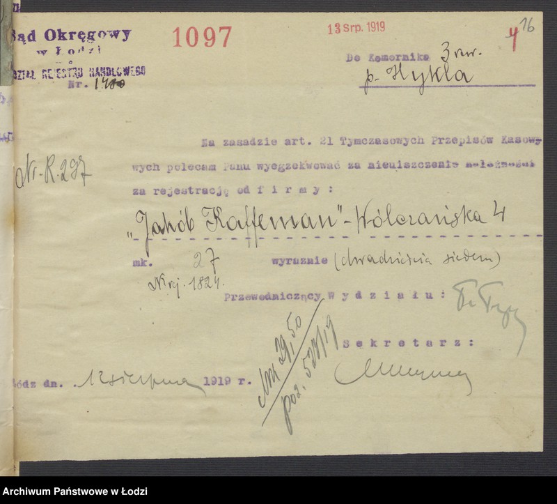 Obraz 18 z jednostki "Efraim Goździk- sklep galanteryjny"