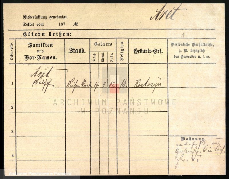 Obraz 3 z jednostki "Arędzka - Arndt"