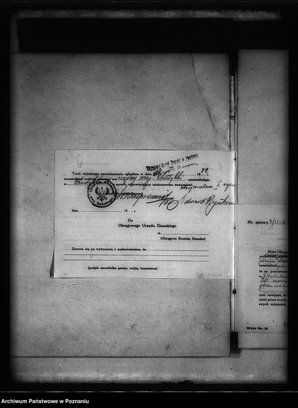 image.from.unit.number "Scalenie gruntów we wsiach Chodybki i Złotniki Pałamunckie w gminie Koźminek powiatu kaliskiego"