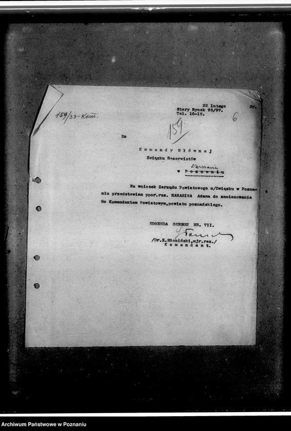 Obraz 10 z jednostki "Korespondencja z Zarządem Głównym"