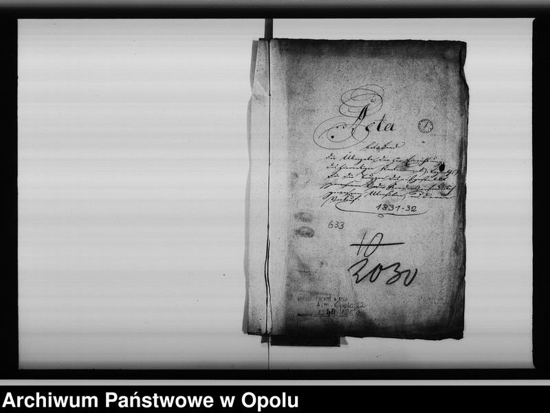 Obraz 4 z jednostki "Acta betreffend die Übergabe der zur Einrichtung des hierortigen Kantonements Lazareths für die Truppen des aufgestellt gewesenen Oder Kordons erforderlich gewesenen Utensilien und deren Verkauf"