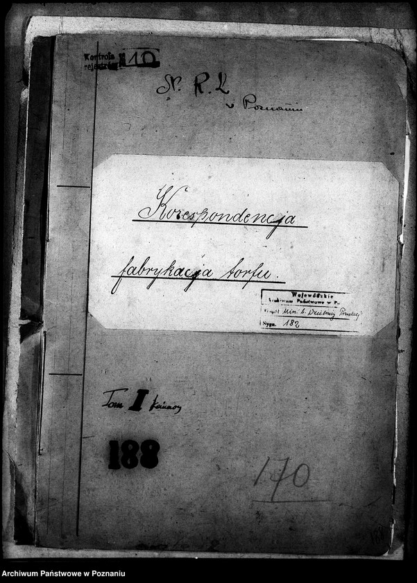 Obraz 4 z jednostki "Fabrykacja torfu - korespondencja"