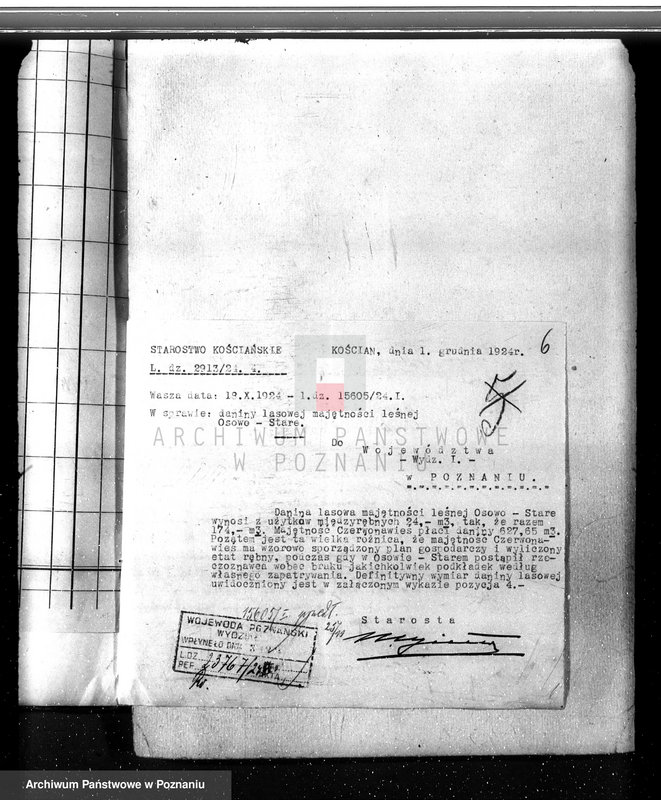 Obraz 10 z jednostki "Nadzór nad gospodarką w lasach majętności Czerwona-Wieś powiat kościański"