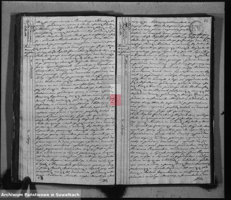 image.from.unit.number "Akta stanu cywilnego zaślubionych w gminie seyneńskiey od 1-go stycznia 1815 roku."