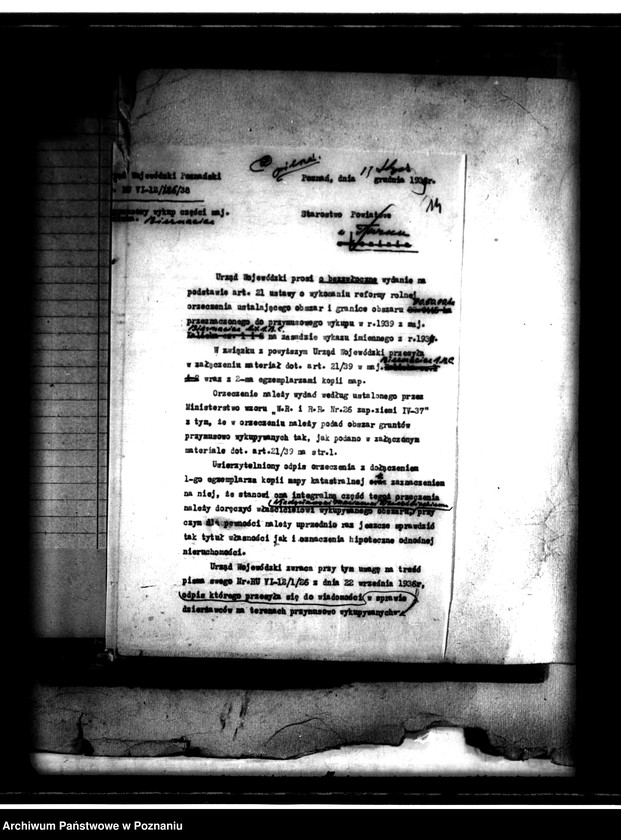 Obraz 18 z jednostki "Przymusowy wykup majątku Biernacice powiatu tureckiego"