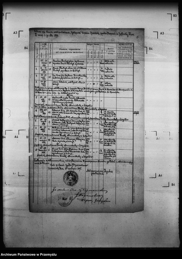 image.from.unit.number "[Kopie ksiąg metrykalnych parafii Żegiestów z filią Zubrzyk (dekanat Muszyna)]"