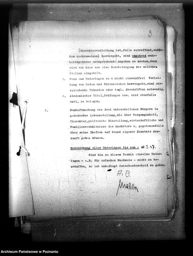 Obraz 7 z jednostki "Personalakte des Landesplaner, Ingenieur W. Richert (między innymi różne notatki)"