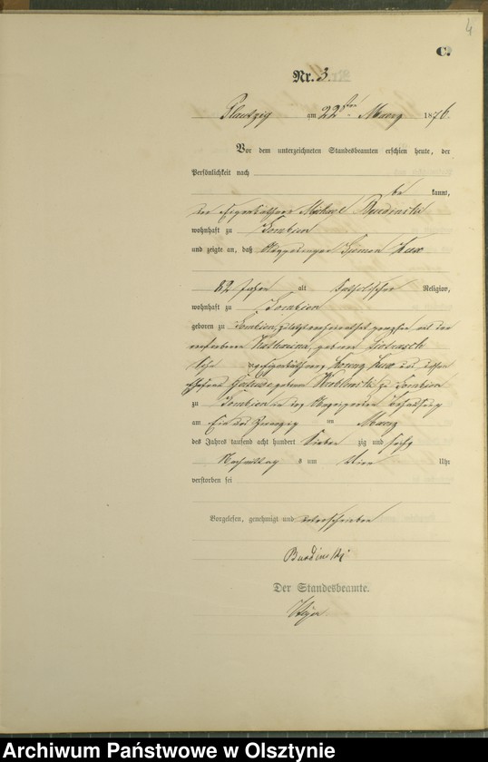 image.from.unit.number "Sterbe-Haupt-Register Nr 1 - 13"