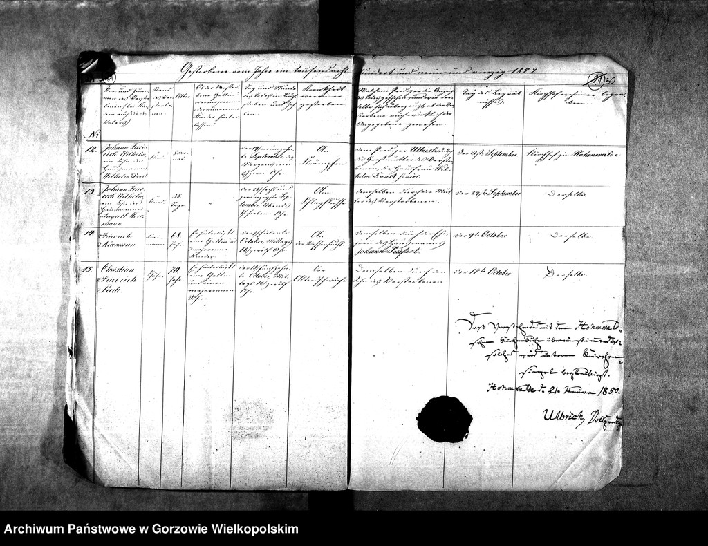 image.from.unit.number "Duplikate der Kirchenbücher von der Parochie Hohenwalde: Hohenwalde (Wysoka), Liebenow (Lubno)"