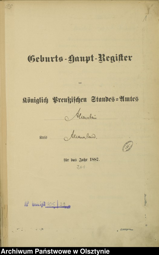 image.from.unit.number "Geburts-Haupt-Register Tom II,Nr 394 -590"