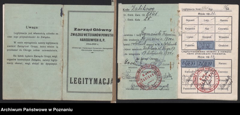 Obraz 20 z jednostki "Żabikowo - akta koła."