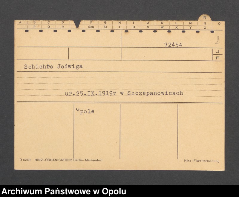 Obraz 4 z jednostki "[Wochnik Peter, Neu Budkowitz]"