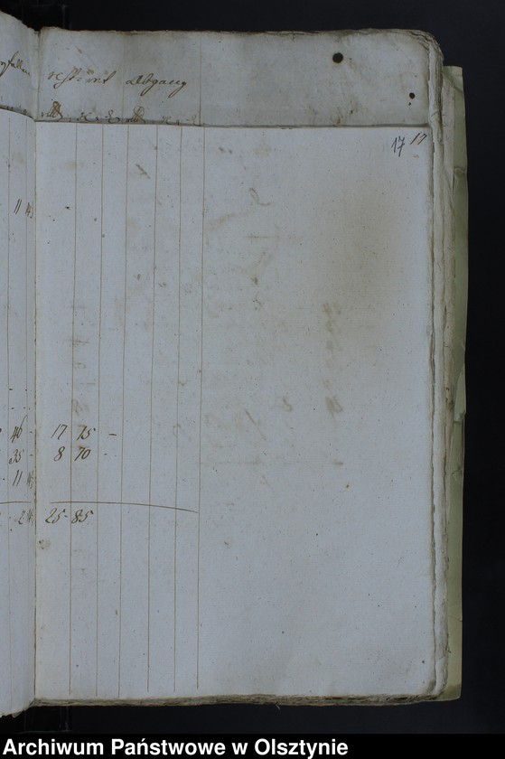 image.from.unit.number "Jahr Kirchen Rechnung der Waltersdorfschen Kirche aller Einnahme und Ausgabe wie auch Bau-Rechnung"