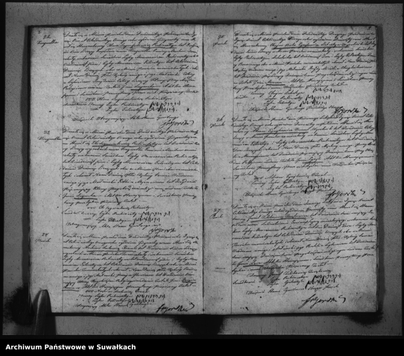 image.from.unit.number "Duplikat Akt Urodzonych, Zaślubionych i Umarłych Urzędnika Stanu Cywilnego Okręgu Puńsk z R.1848"
