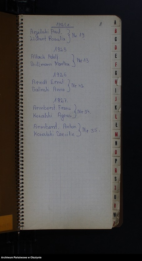 image.from.unit.number "Alphabetisches Namenverzeichnis zum Heiratsbuch"