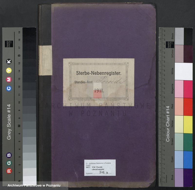 Obraz 2 z jednostki "Sterbe-Nebenregister"
