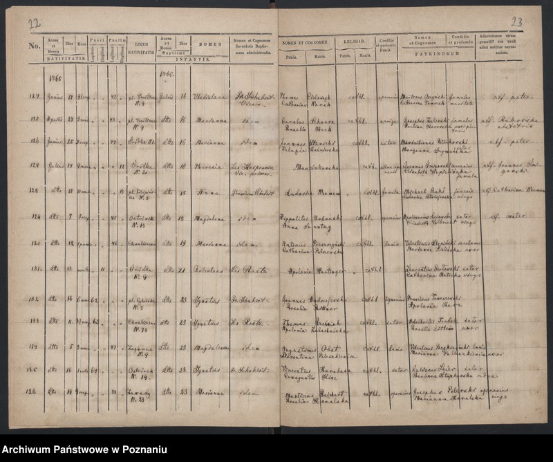 Obraz 14 z jednostki "Księga urodzeń"