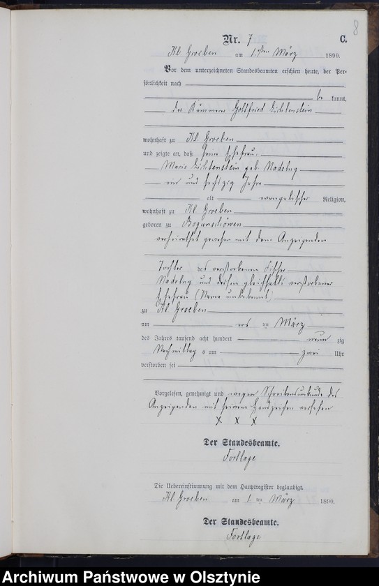 image.from.unit.number "Sterbe-Neben-Register Nr 1 - 40"