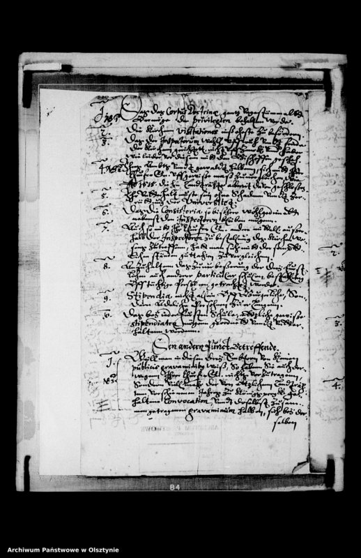 image.from.unit.number "Copie der Protokolls betreffend die von Albrecht Finck auf Preussich Mark publizierten Instruktion zum Landtag bezüglich des Corpus Doctrinae, Gravamina"