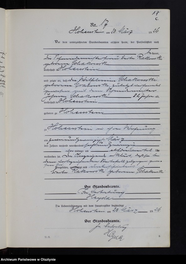 image.from.unit.number "Sterbe-Neben-Register Nr 1 - 84"