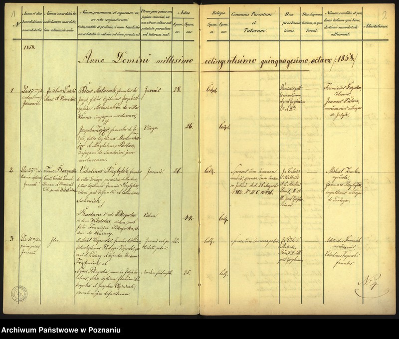 Obraz 4 z jednostki "Księga małżeństw"
