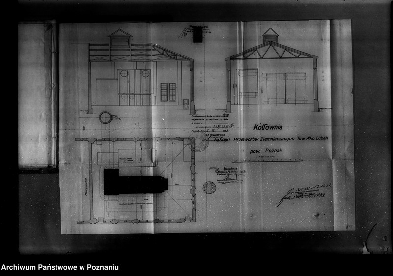 Obraz 18 z jednostki "Fabryka Przetworów Ziemniaczanych w Luboniu powiat poznański Spółka Akcyjna Nr woj. 97"