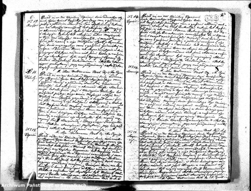 image.from.unit.number "Duplikat Aktów Urodzonych, Zaślubionych i Umarłych Parafii Kopciowskiey 1831 Roku"