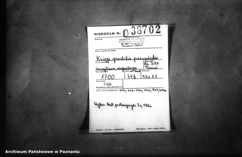 Obraz 2 z jednostki "Inscriptiones, resignationes [protocollon]"