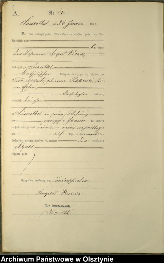 image.from.unit.number "Geburts-Haupt-Register Nr 1 - 88"