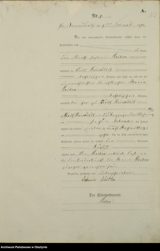 image.from.unit.number "Geburts-Haupt-Register Nr 1 - 132"