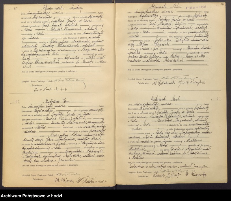 Obraz 20 z jednostki "Akta zgonów"