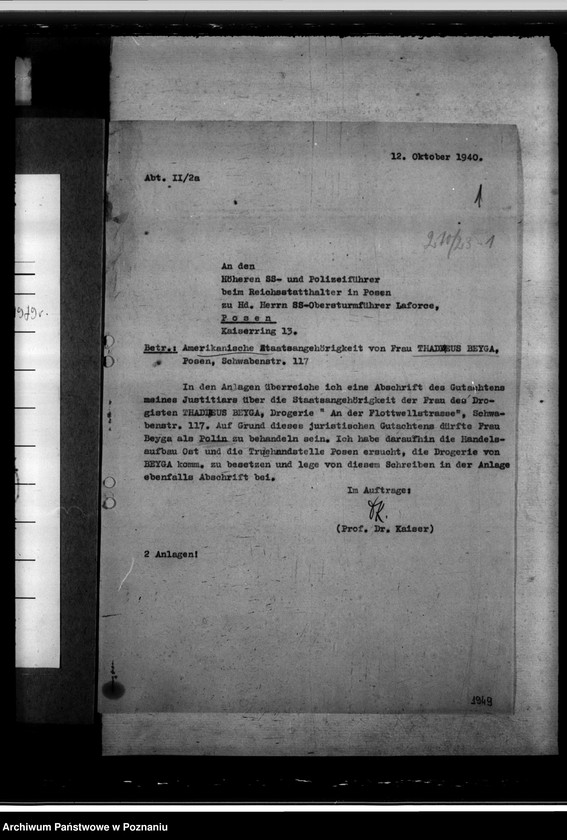 Obraz 5 z jednostki "Erfassung der Drogerien"