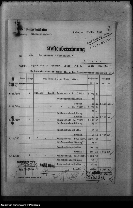 Obraz 11 z jednostki "Schloss Posen - przebudowa"