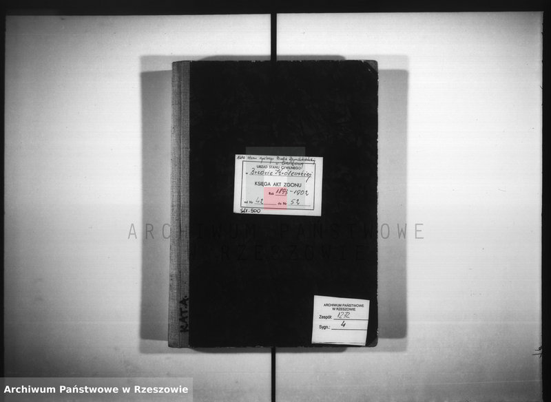image.from.unit.number "Księga zgonów - Brzóza Królewska"