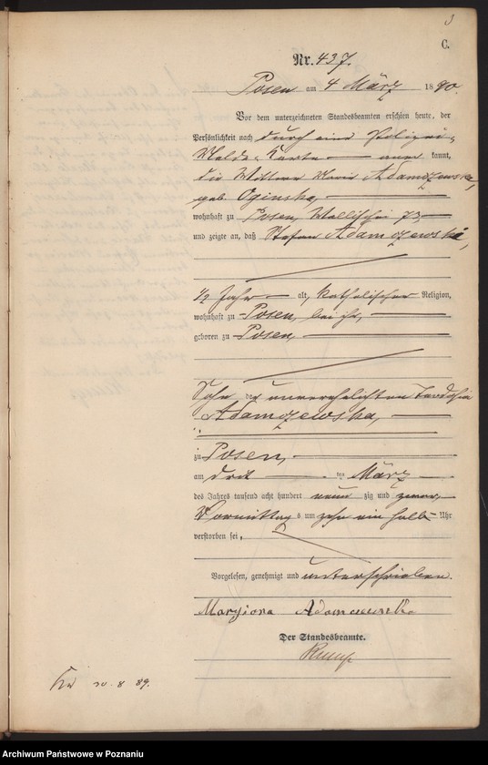 Obraz 6 z jednostki "Księga zgonów t. II"