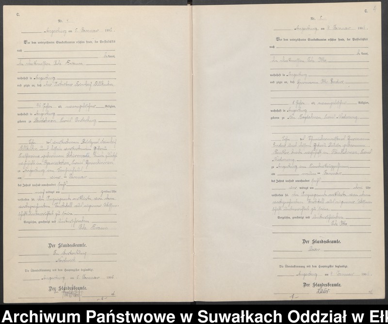 image.from.unit.number "Sterbe-Neben-Register des Preussischen Standes-Amtes Angerburg Kreis Angerburg"