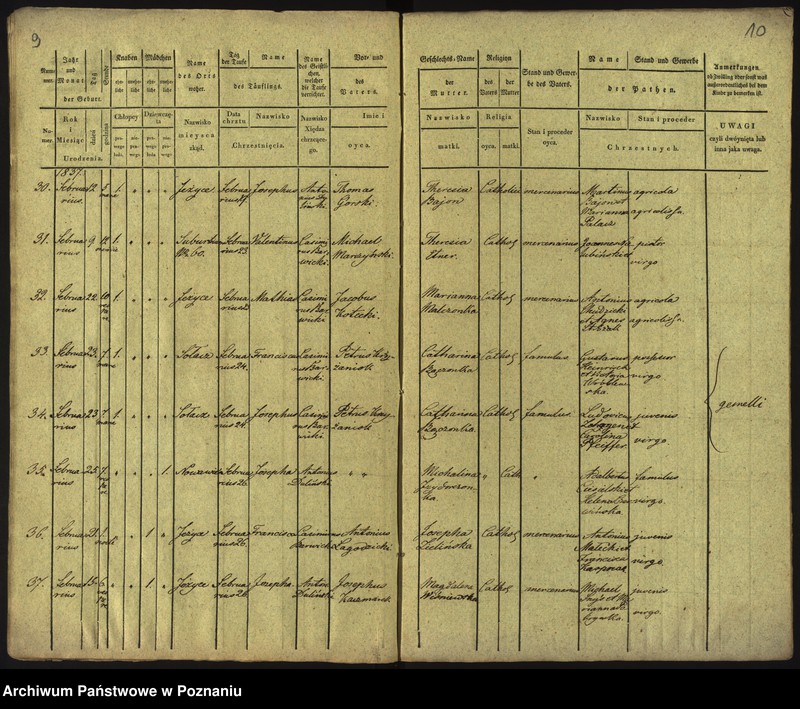 Obraz 8 z jednostki "Księga urodzeń"