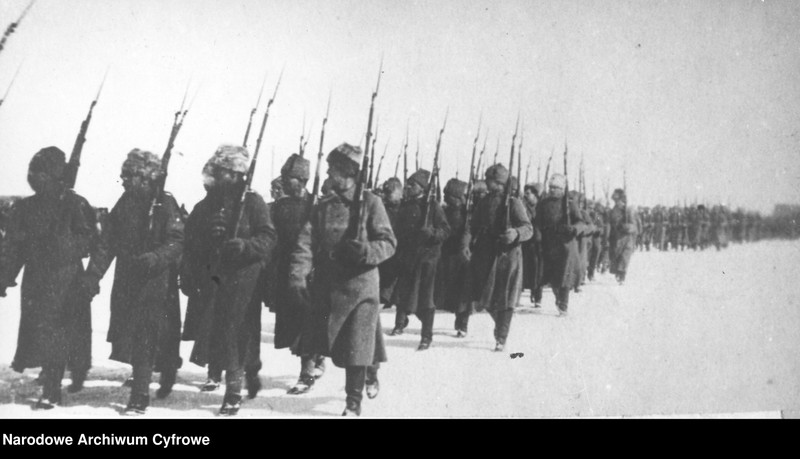 image.from.unit.number "5 Dywizja Syberyjska - przegląd wojska"