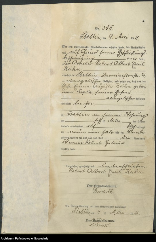 image.from.unit.number "Geburtsregister"