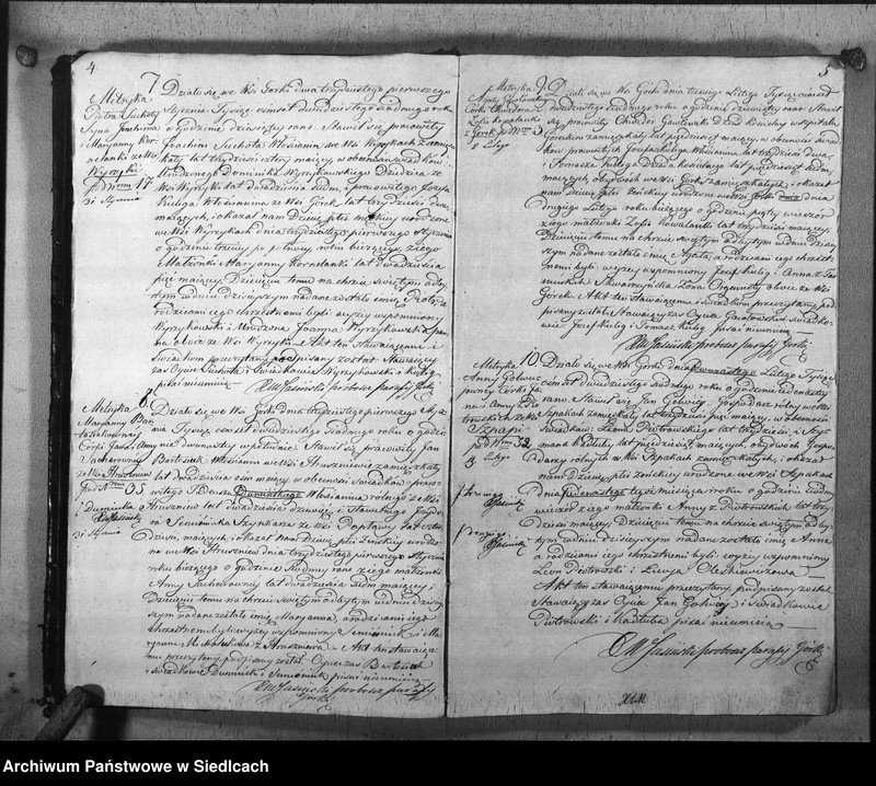 Obraz 5 z jednostki "Akta urodzin, małżeństw, zgonów"