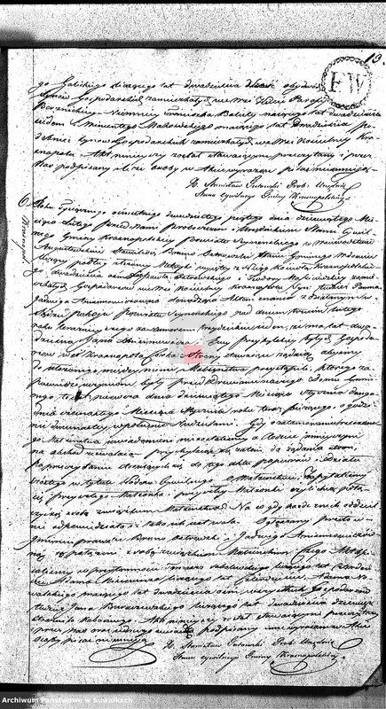 image.from.unit.number "Akta Zaślubionych Gminy Krasnopolskiey Powiatu Seyneńskiego od 1-go Stycznia 1825. Województwo Augstowskie."