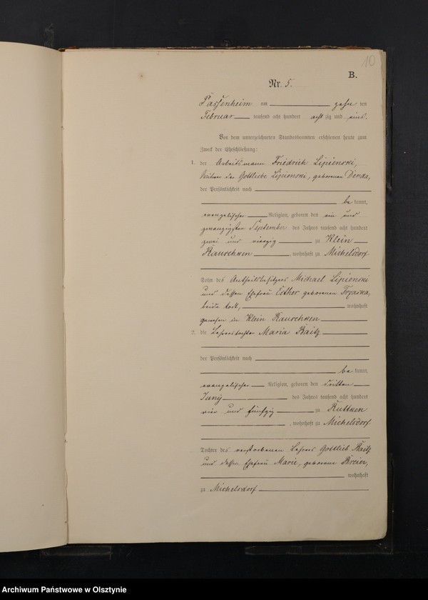 image.from.unit.number "Heiraths-Haupt-Register Nr 1 - 47"